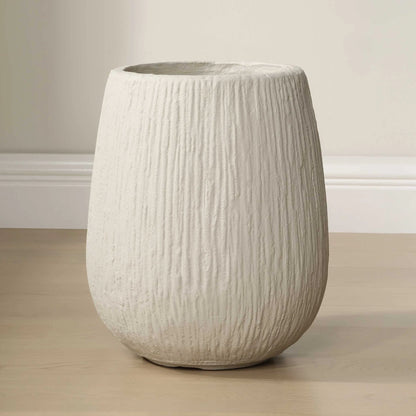 Off-White Outdoor Planter