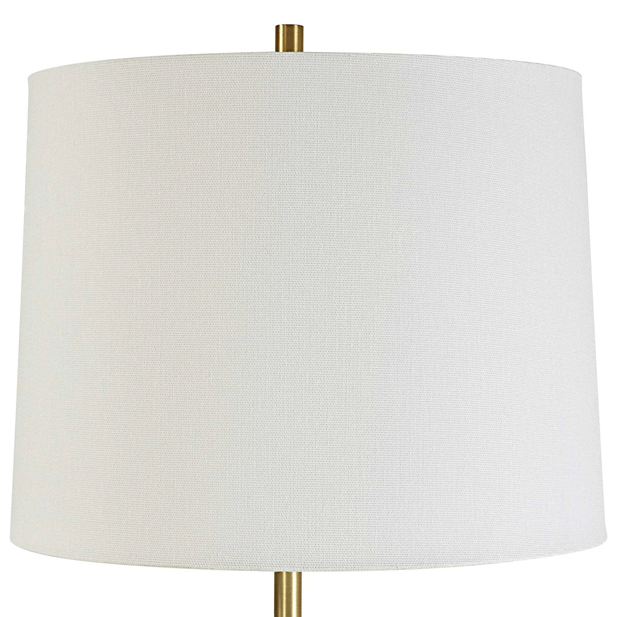 Aged Blue Buffet Lamp