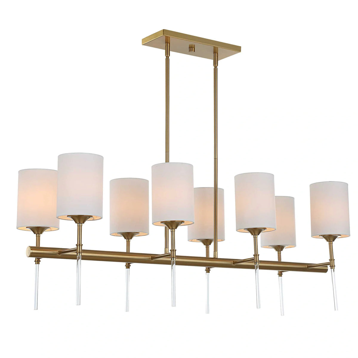 8-Light Linear Chandelier