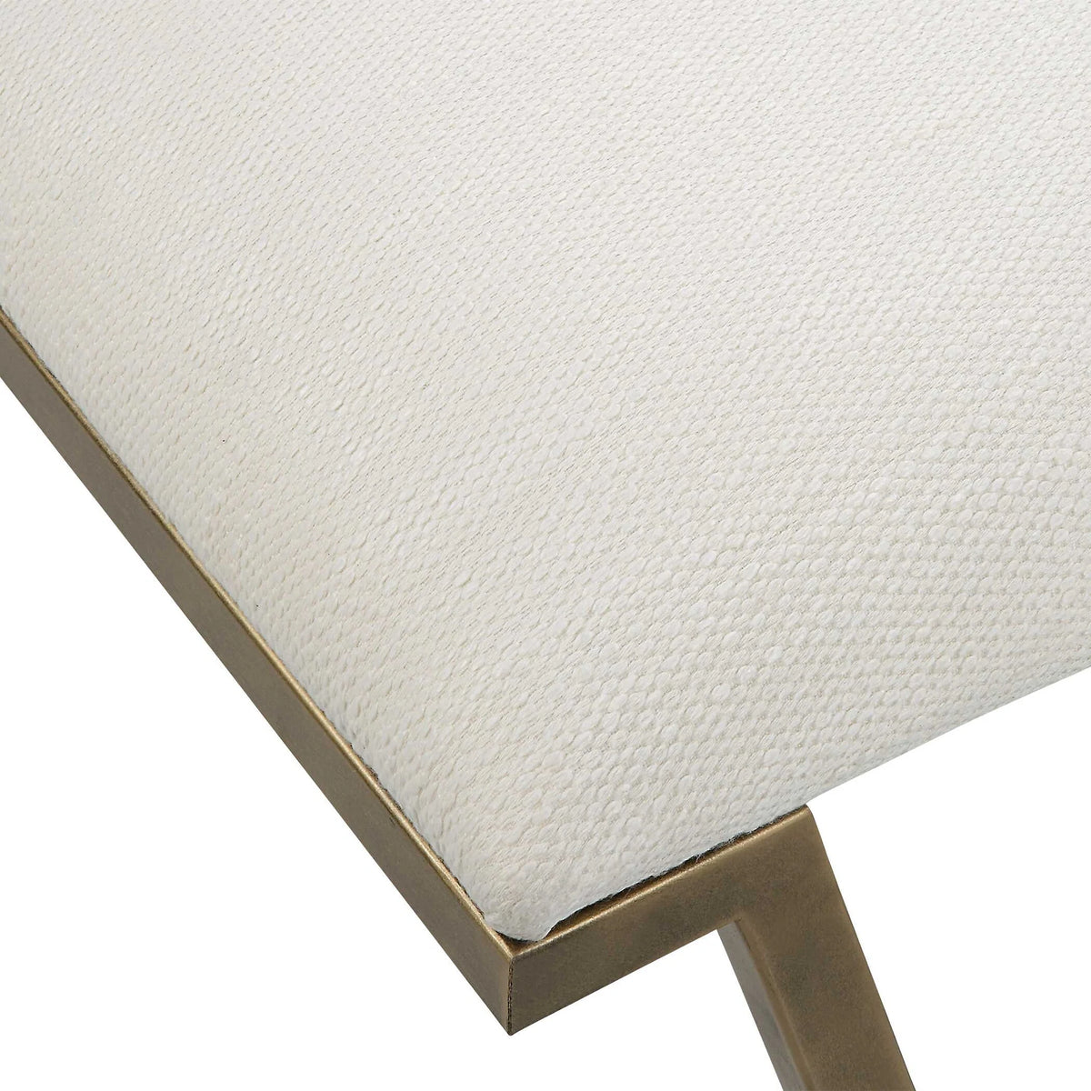 Geometric Accent Bench