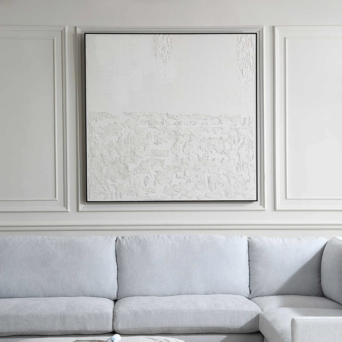 Framed Abstract Canvas Art