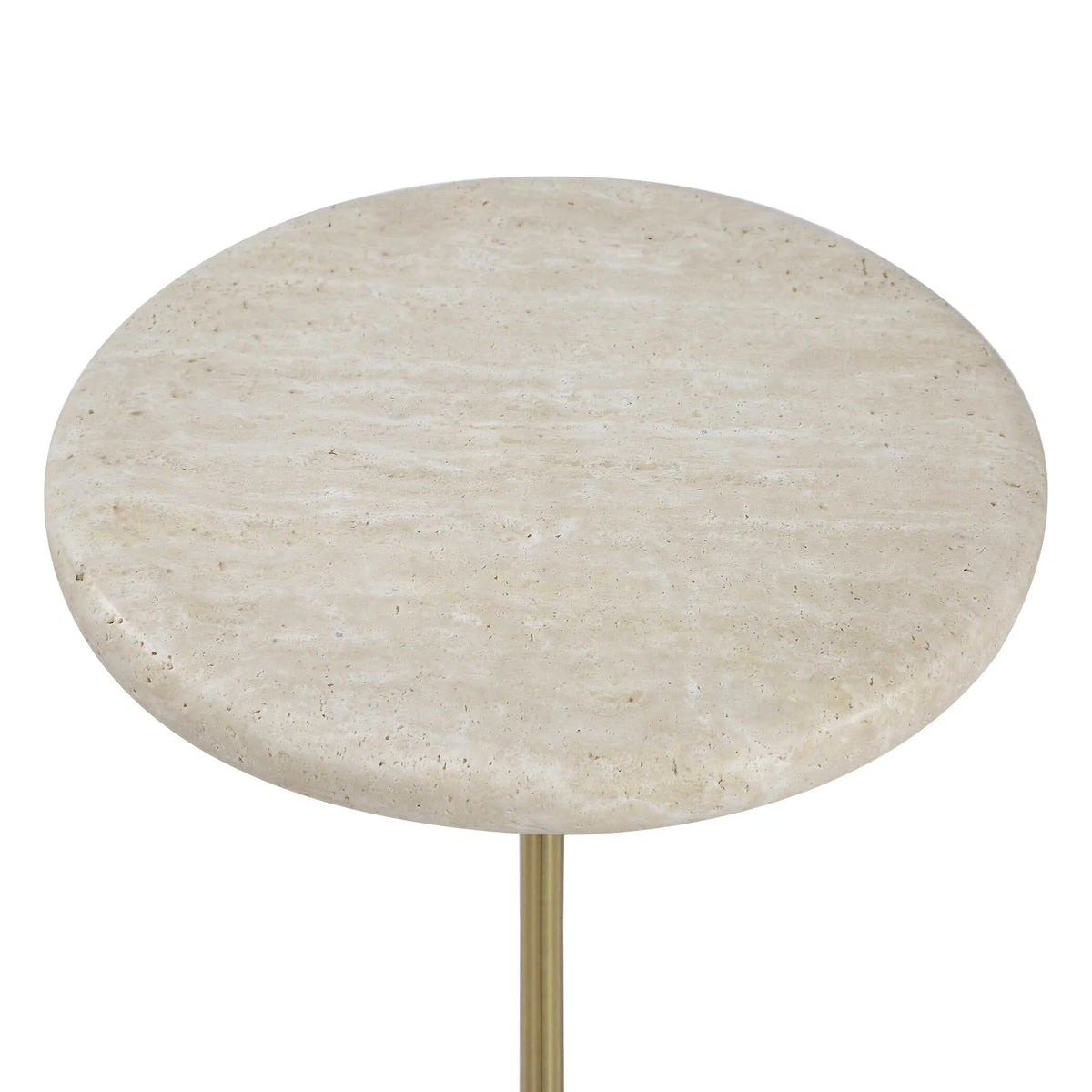 Travertine Drink Table