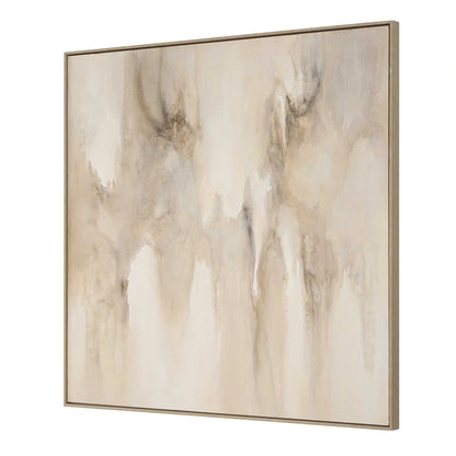 Hand-Painted Abstract Canvas