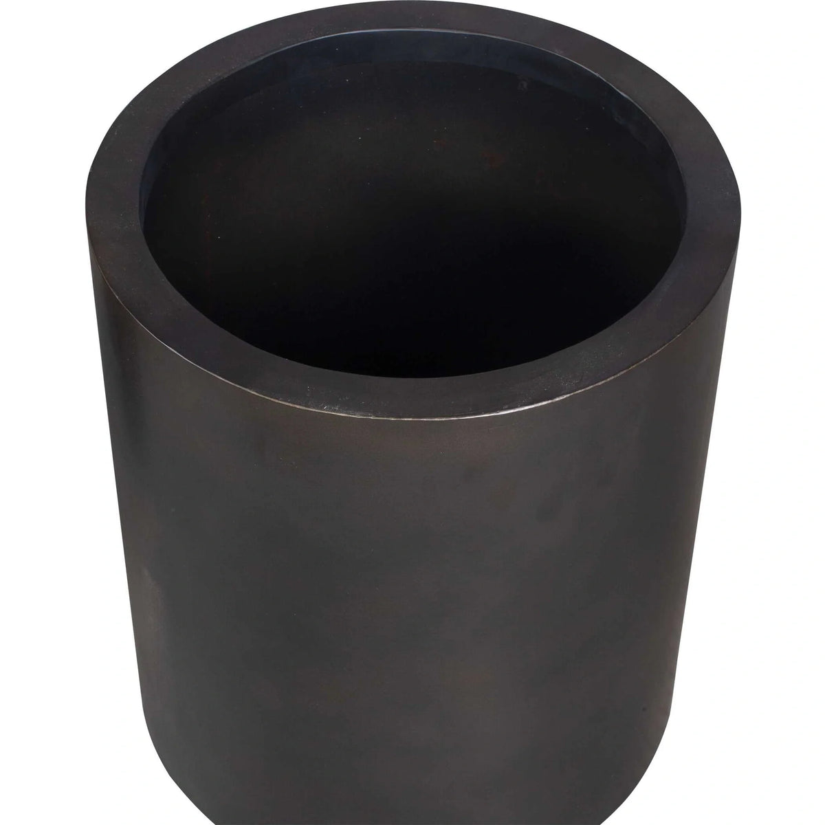 Matte Bronze Outdoor Planters Set/2