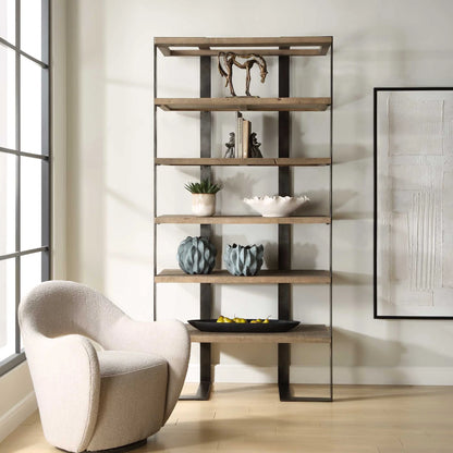 Reclaimed Oak Etagere