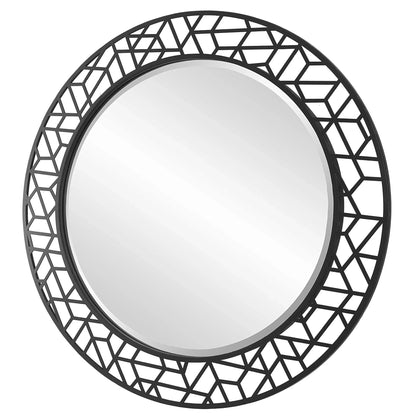 Metal Round Mirror