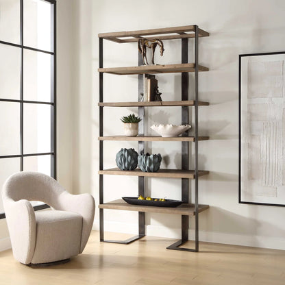 Reclaimed Oak Etagere