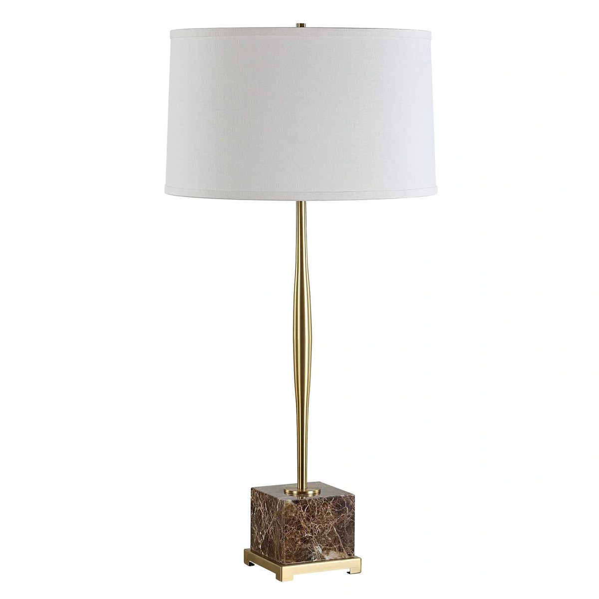 Thin Brass Table Lamp