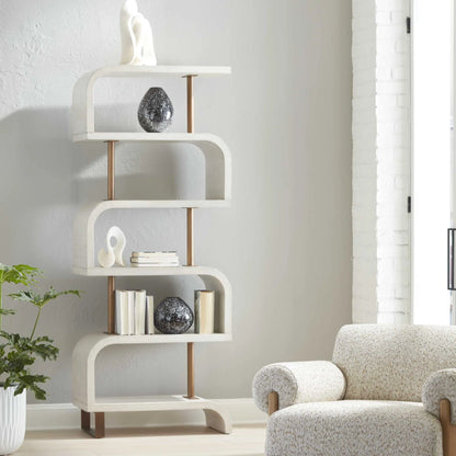 Chocolate Mahogany Etagere