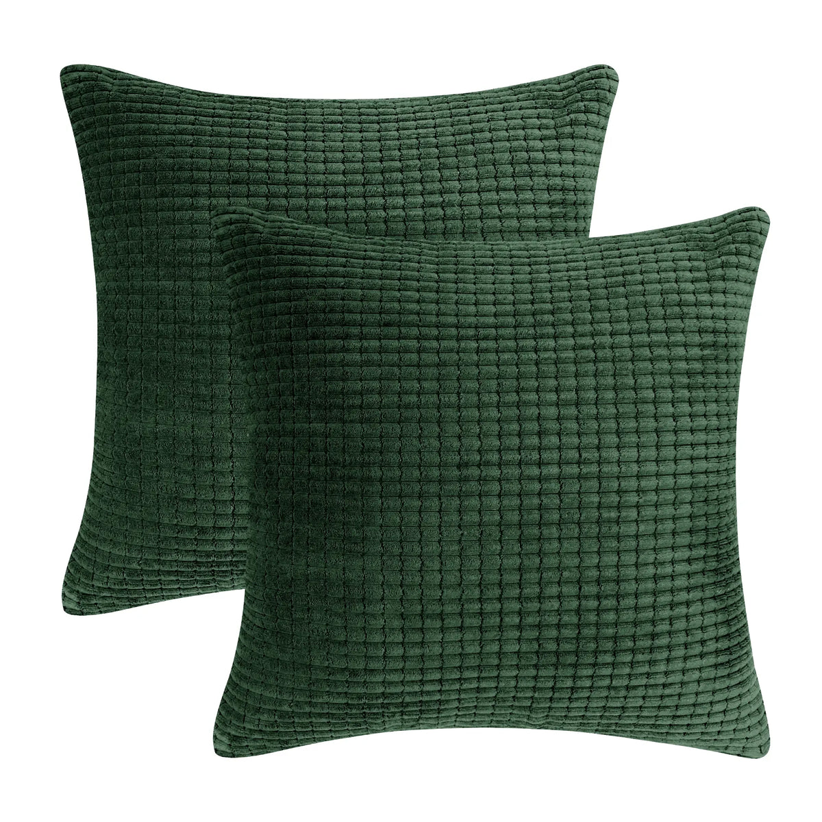 Elevate Your Home Decor with Deconovo's Luxurious Corduroy Stripe Throw Pillow Covers - Set of 2