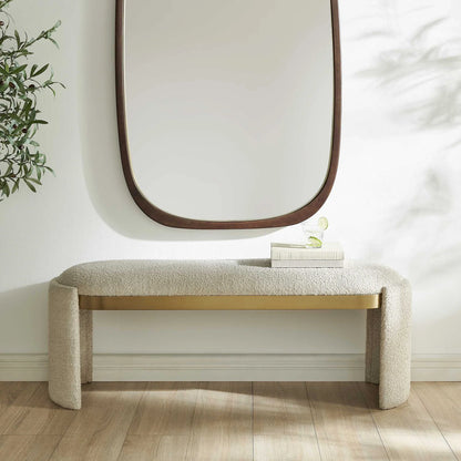 Bone White Bench