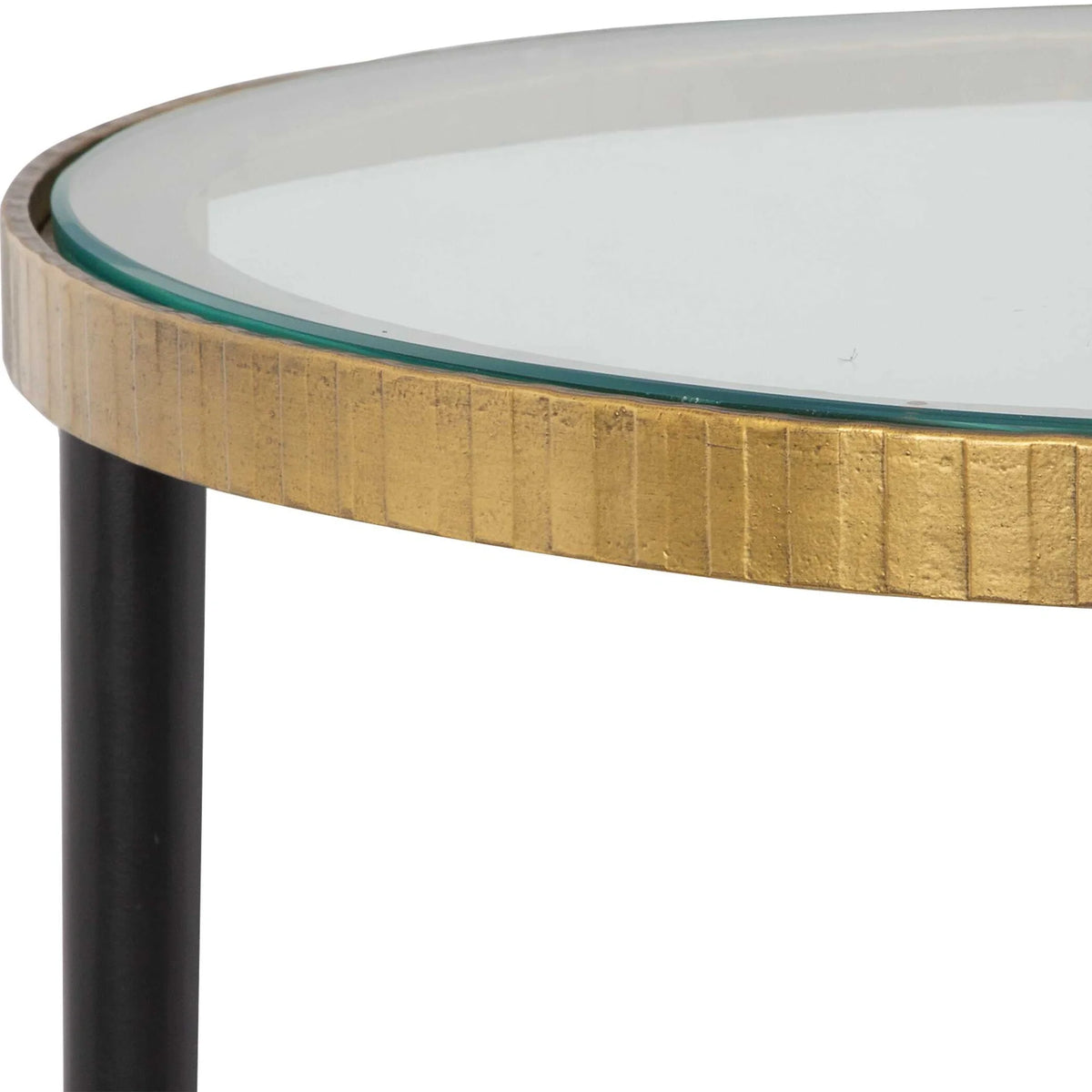 Antique Gold Side Table