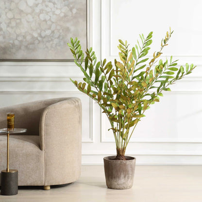 Palm Accent In Planter