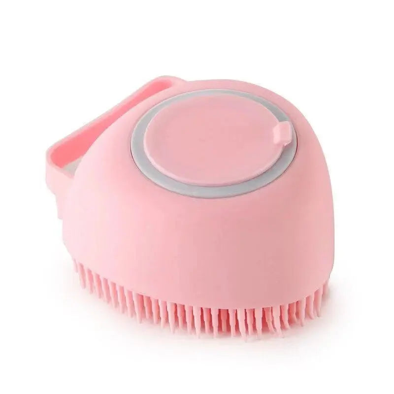 AquaPaws Pet Bath Brush - Effortless Grooming for Happy Pets