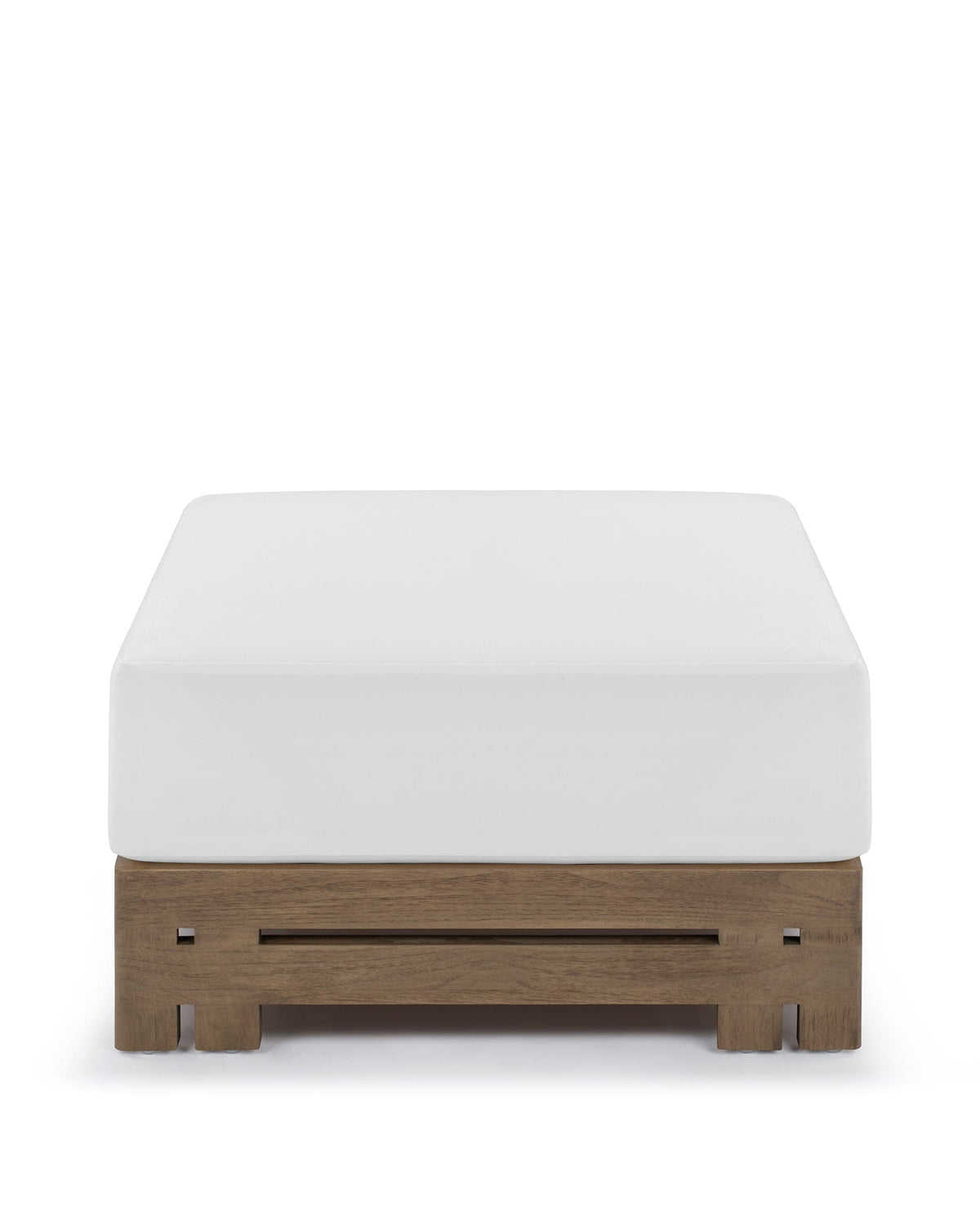 Lusso Outdoor Ottoman | FINAL SALE
