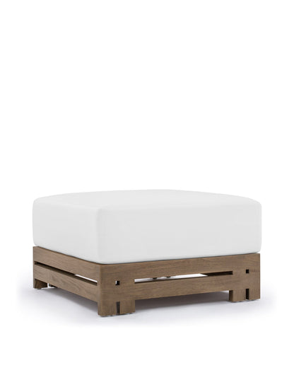 Lusso Outdoor Ottoman | FINAL SALE