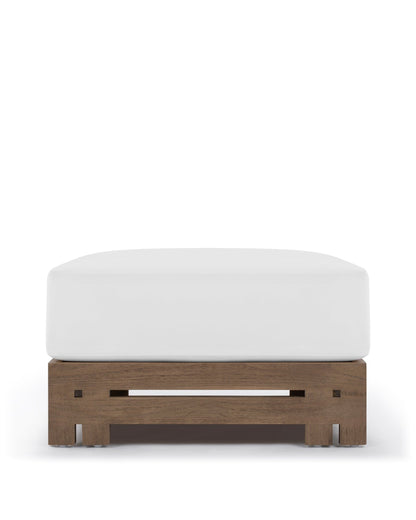 Lusso Outdoor Ottoman | FINAL SALE