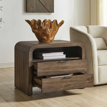 Dark Walnut Side Table