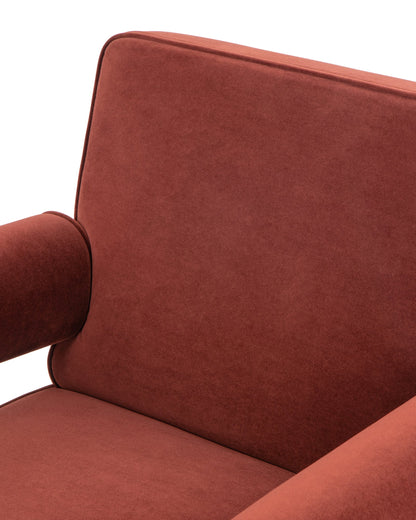 Chandigarh Upholstered Armchair – Stylish Comfort | Final Sale