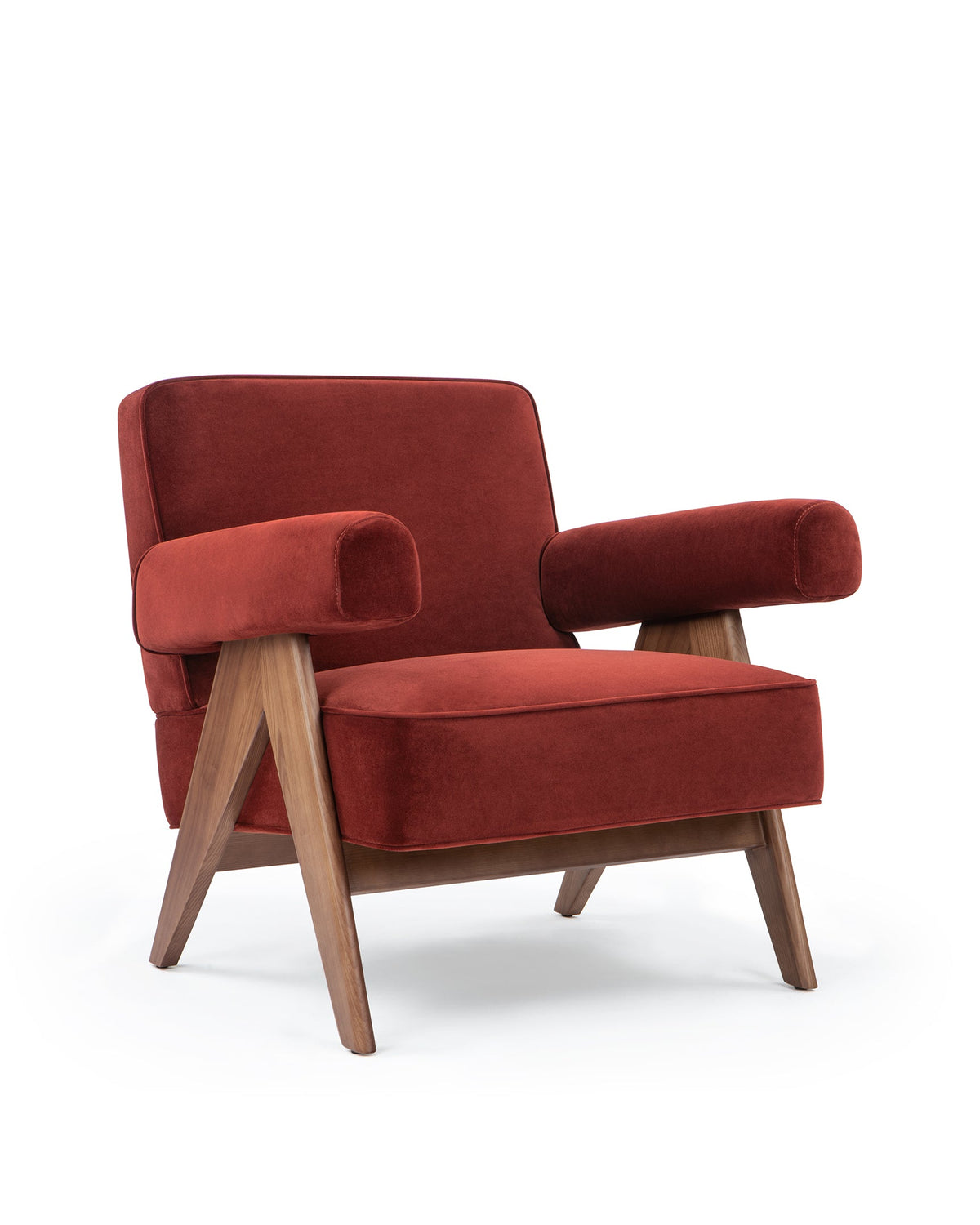 Chandigarh Upholstered Armchair – Stylish Comfort | Final Sale