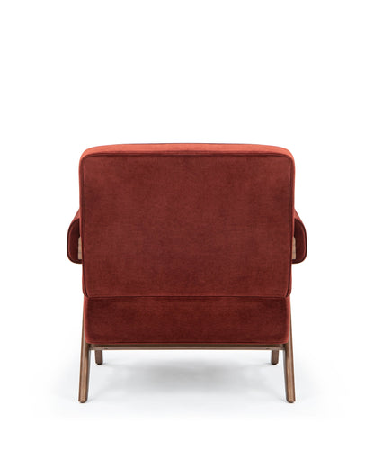 Chandigarh Upholstered Armchair – Stylish Comfort | Final Sale