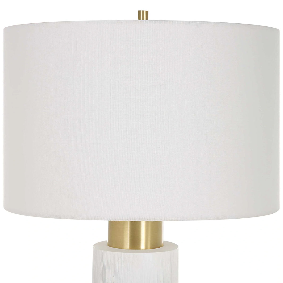 Whitewashed Table Lamp