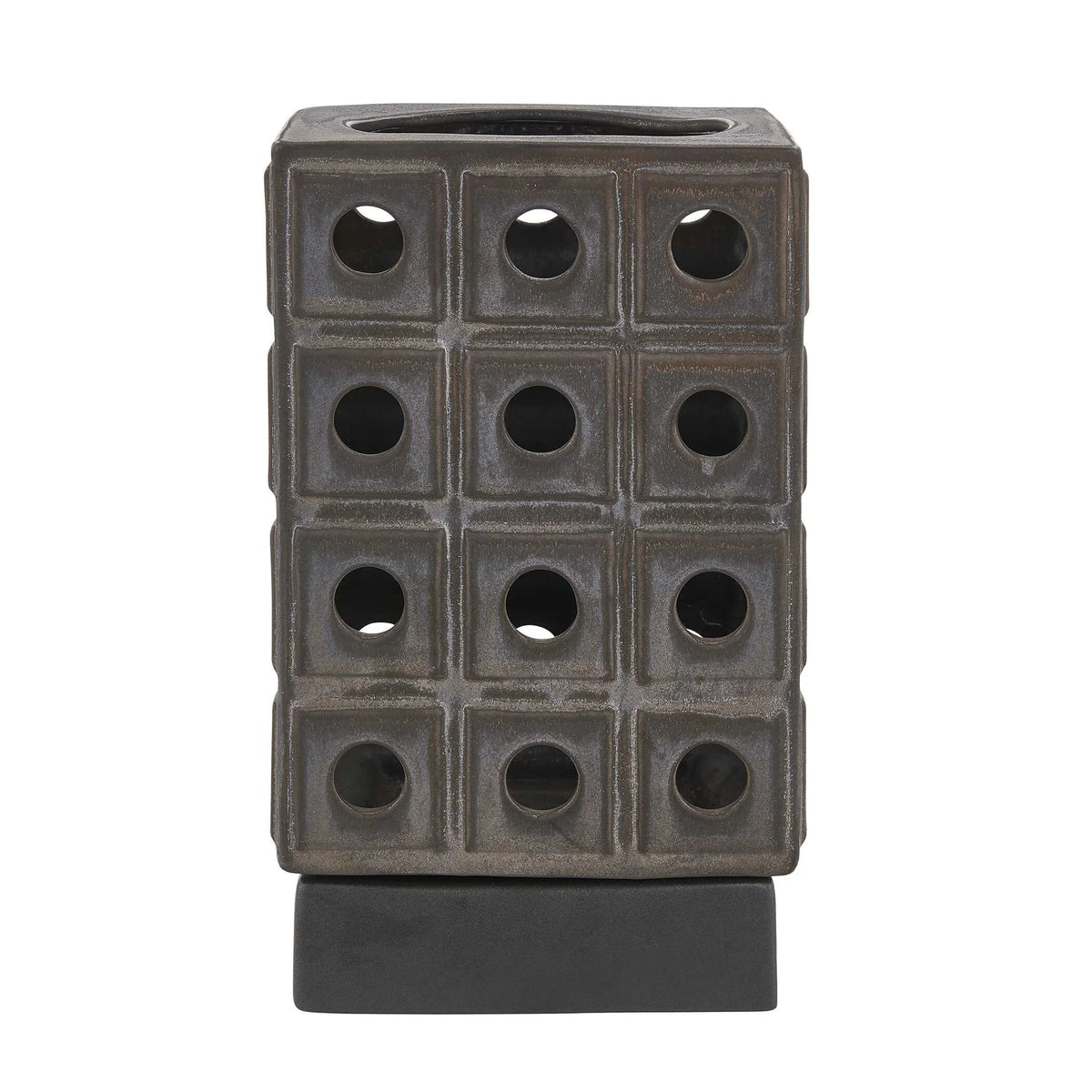 Indoor-Outdoor Lantern Candleholder