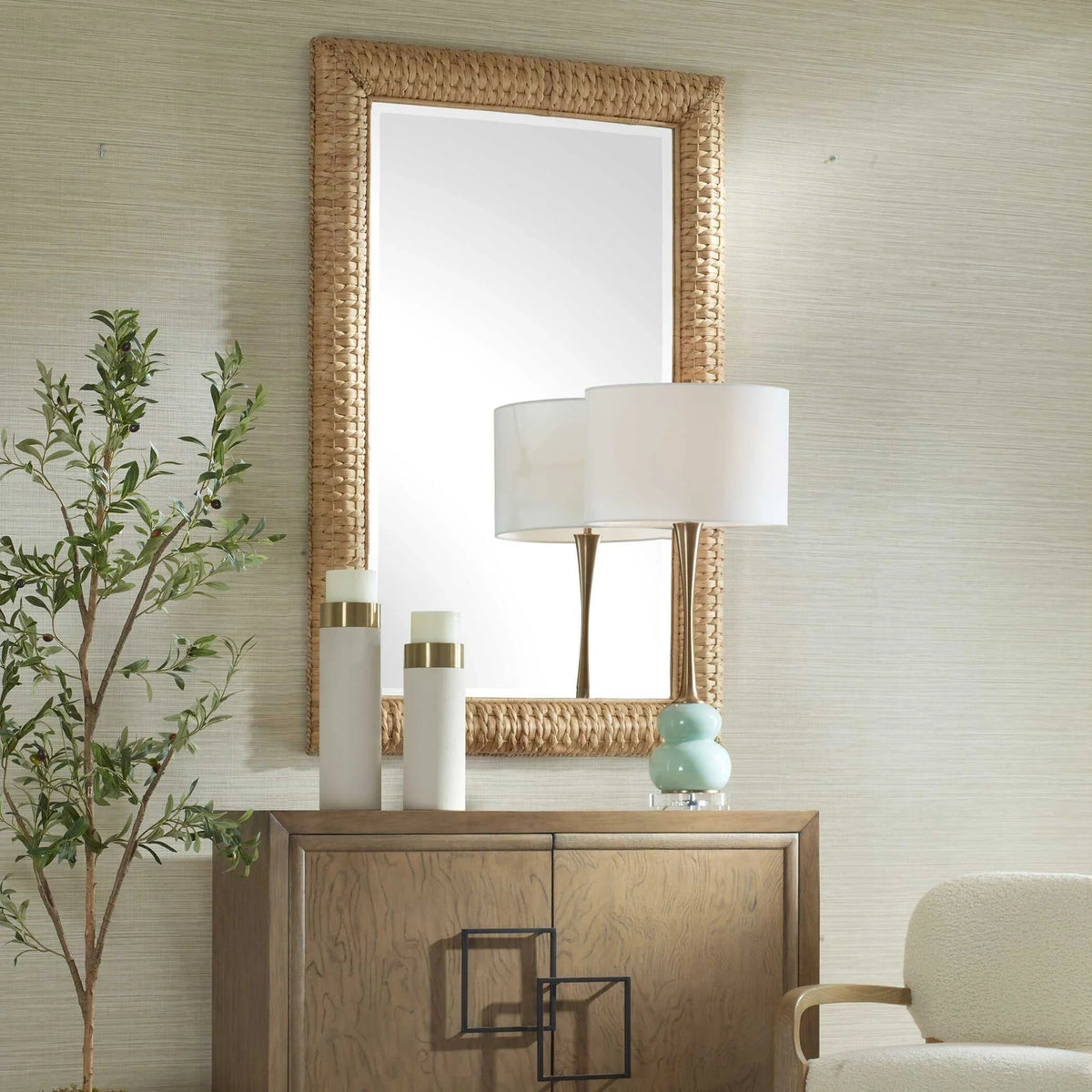 Woodtone Large Mirror