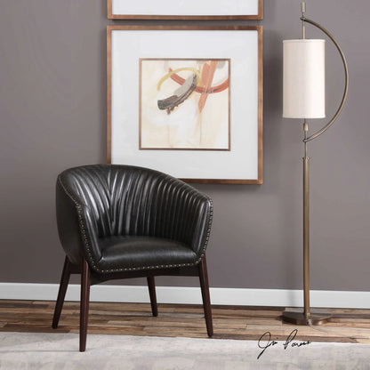 Chenille Accent Chair