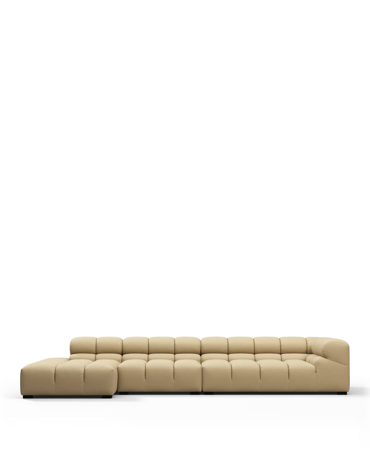Tufty Outdoor Sectional with Spacious Left Chaise – Final Sale