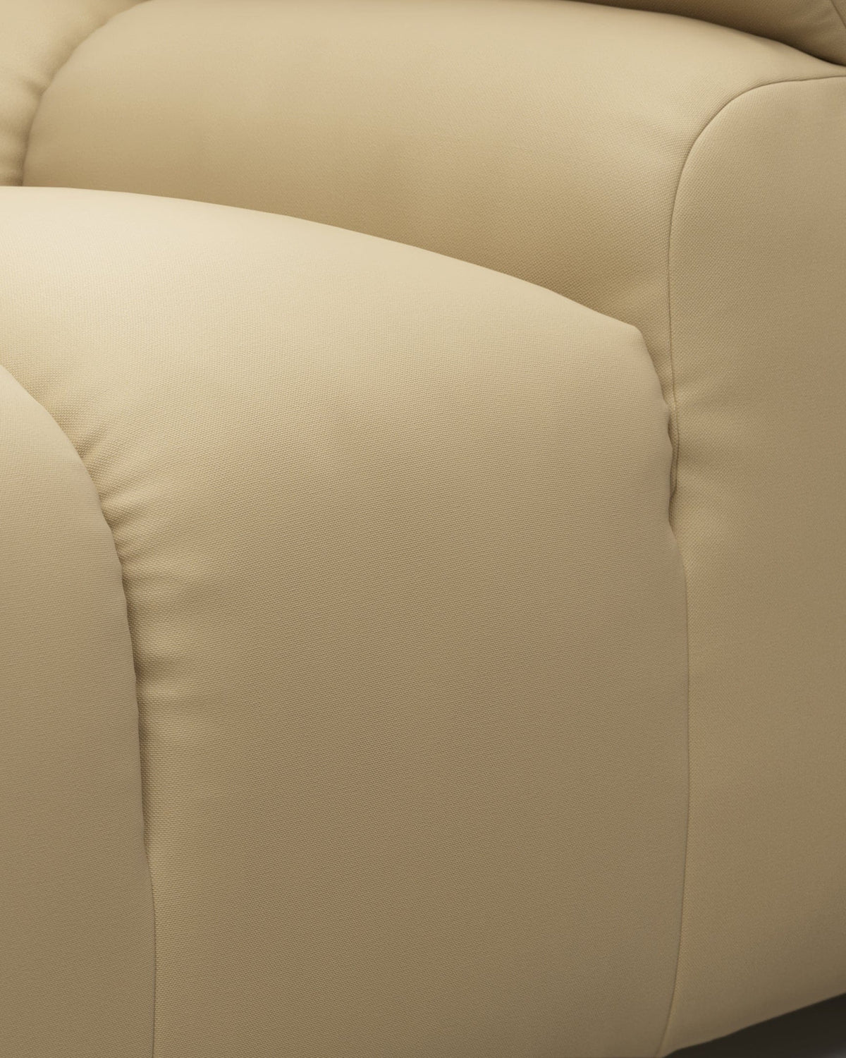 Tufty Outdoor Sectional – Compact Design with Left Chaise | FINAL SALE