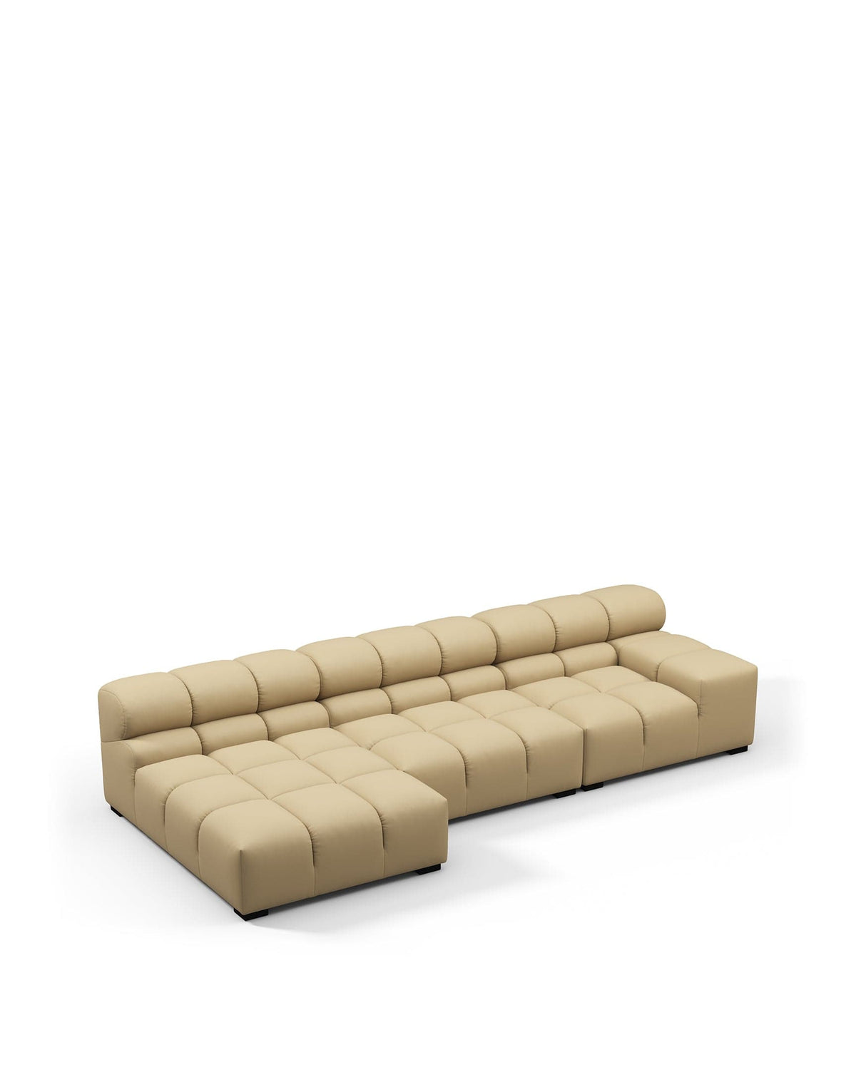 Tufty Outdoor Sectional – Compact Design with Left Chaise | FINAL SALE