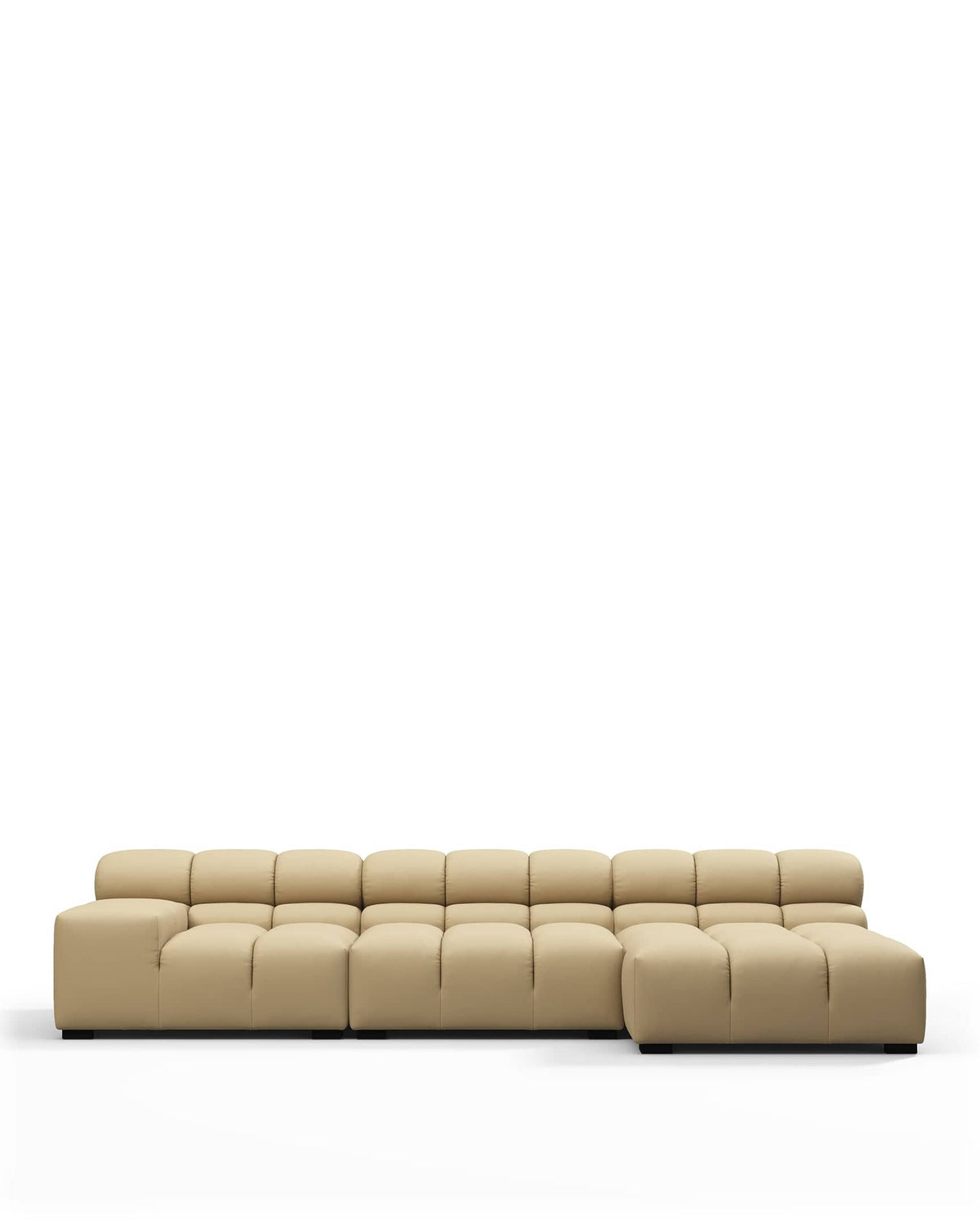 Tufty Outdoor Sectional Sofa with Small Right-Facing Chaise | Final Sale