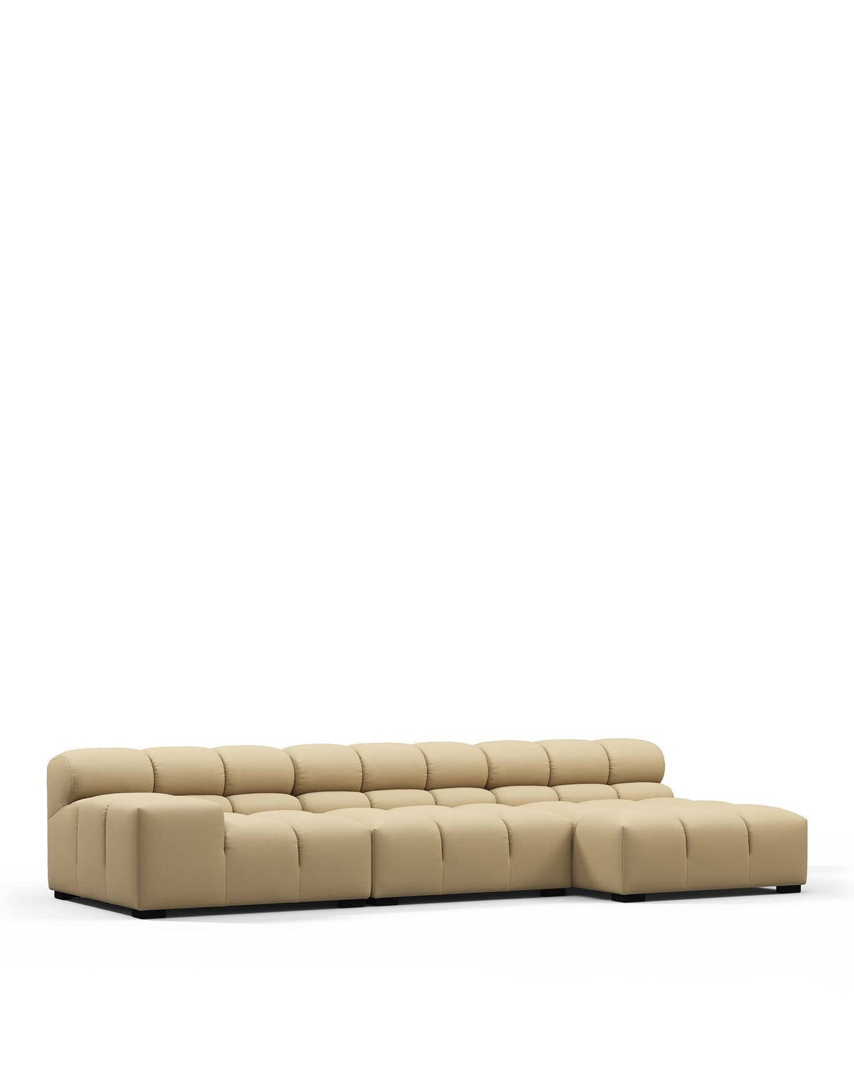 Tufty Outdoor Sectional Sofa with Small Right-Facing Chaise | Final Sale