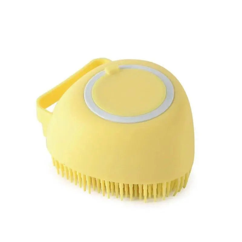 AquaPaws Pet Bath Brush - Effortless Grooming for Happy Pets