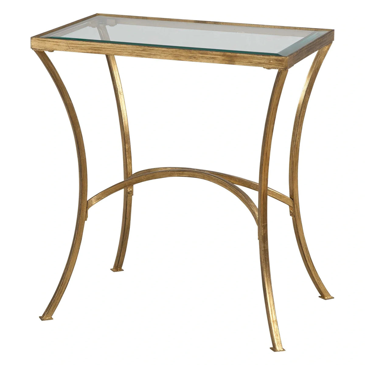 Gold End Table