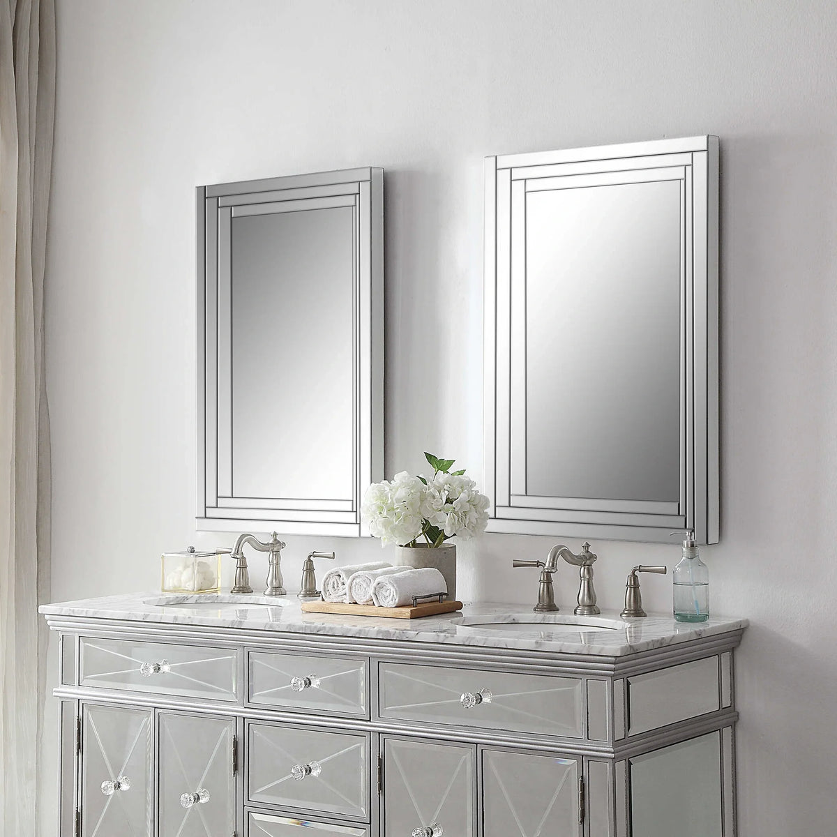 Frameless Vanity Mirror