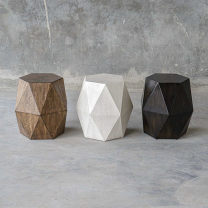 Geometric Accent Table
