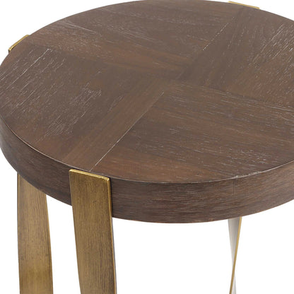 Brass Accent Table