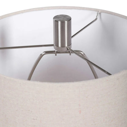 Bleached Wood Buffet Lamp