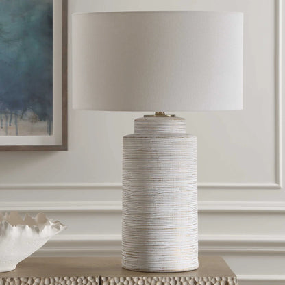 Ribbed Table Lamp