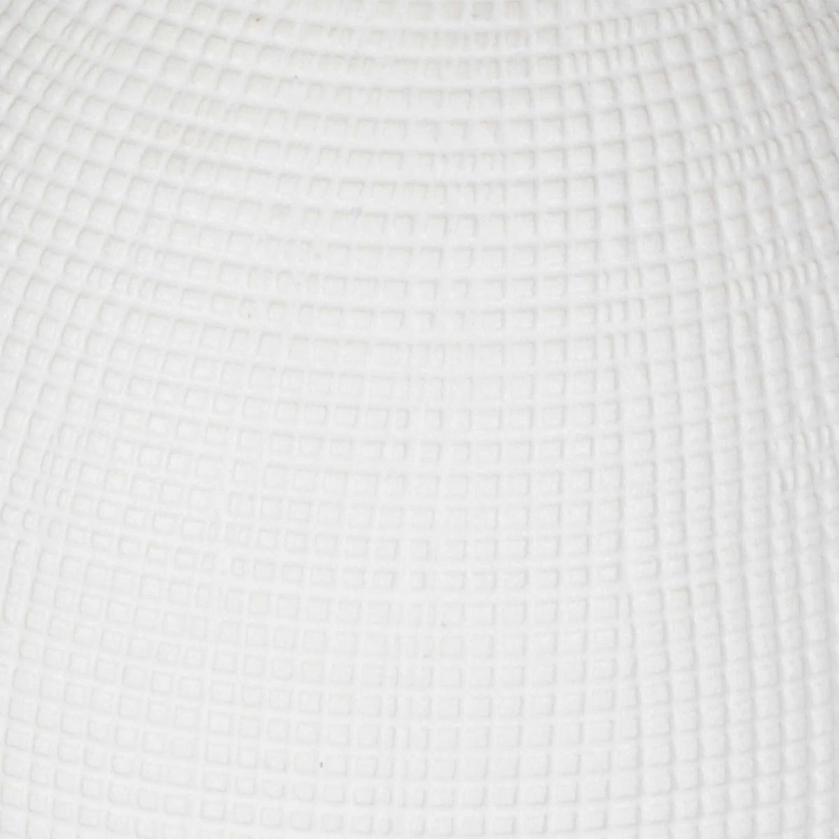 Oversized White Ceramic Vases, Set of 2