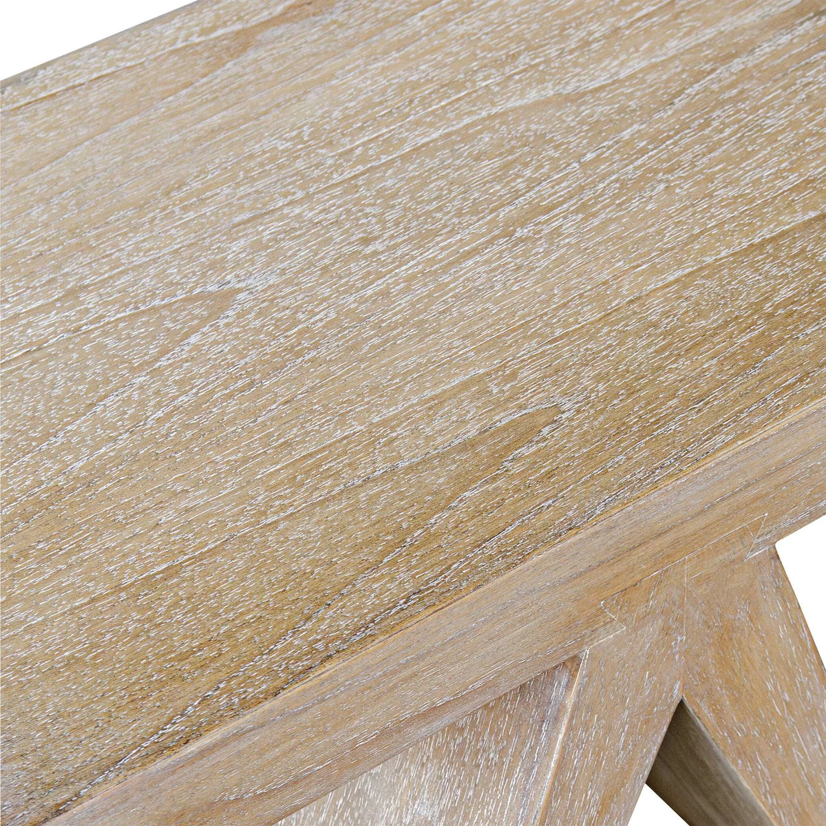 Modern Wood Veneer Accent Table
