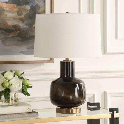 Charcoal Table Lamp