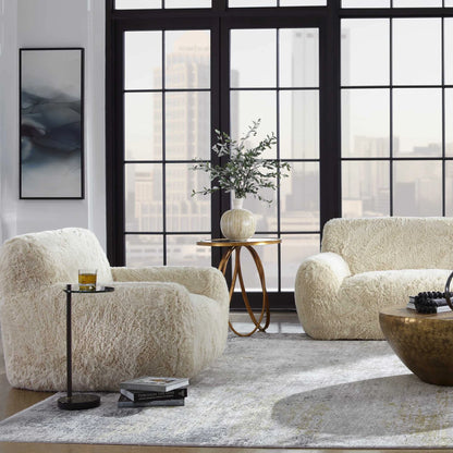 Sheepskin Accent Chair
