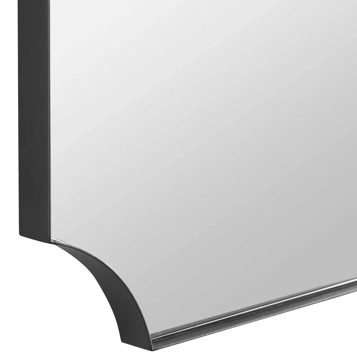 Scalloped Corner Mirror
