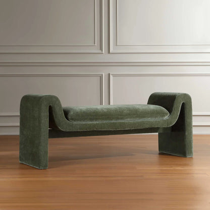 Modern Charcoal Bench