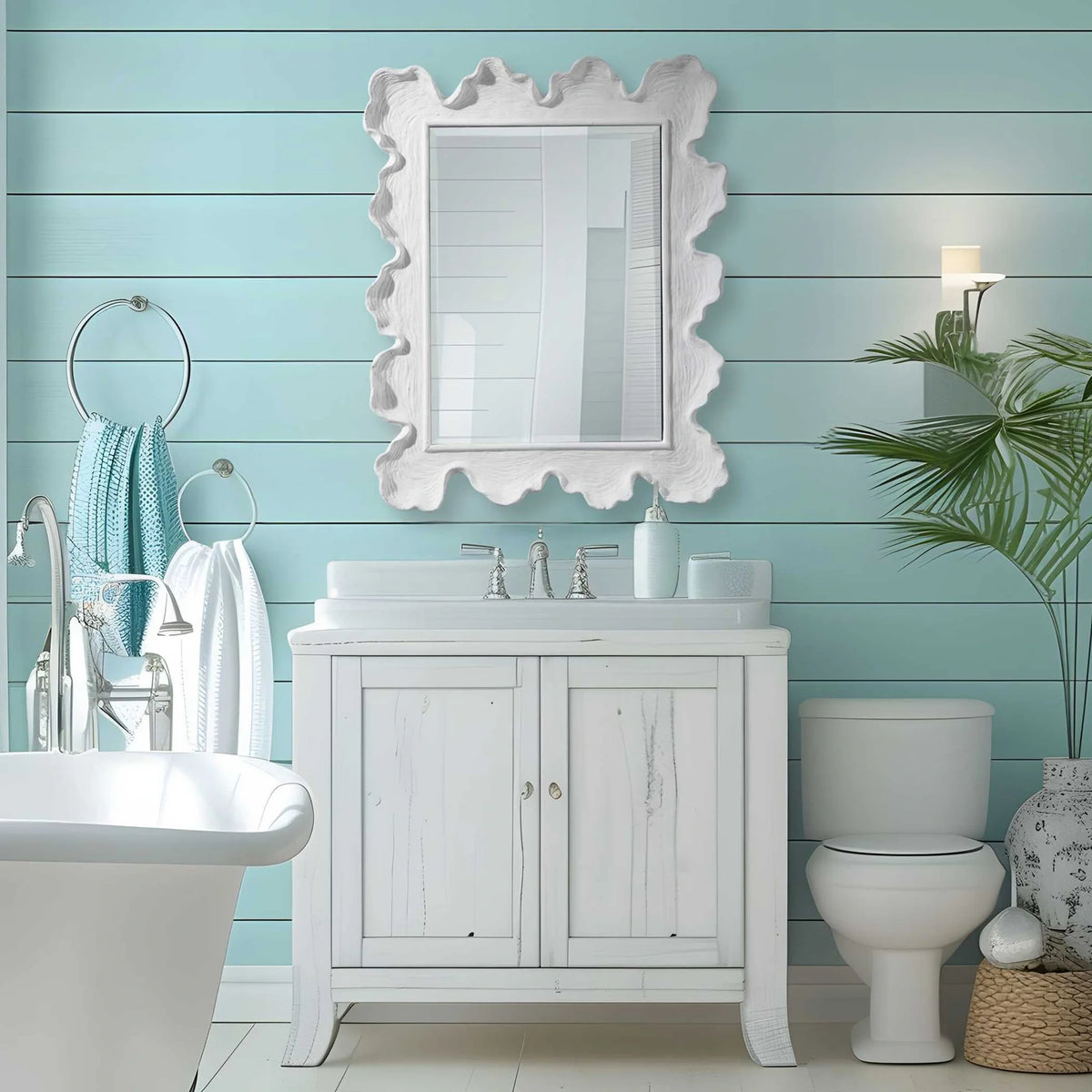 Organic Coral-Inspired Mirror