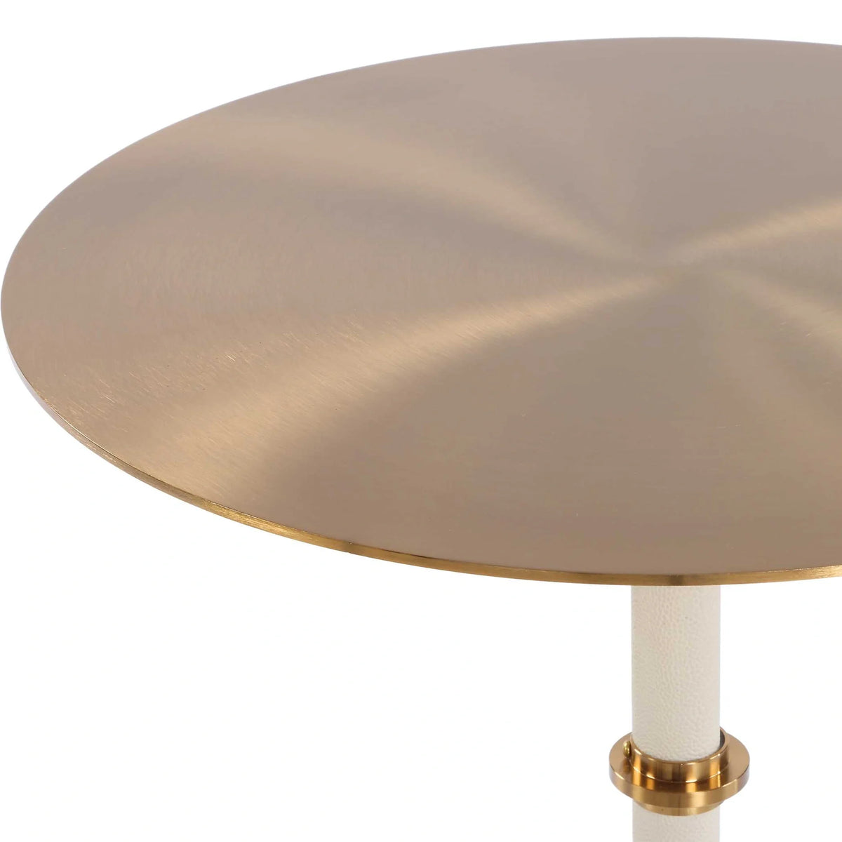 Brass Accent Table