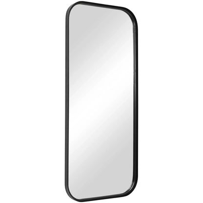 Black Tall Iron Mirror